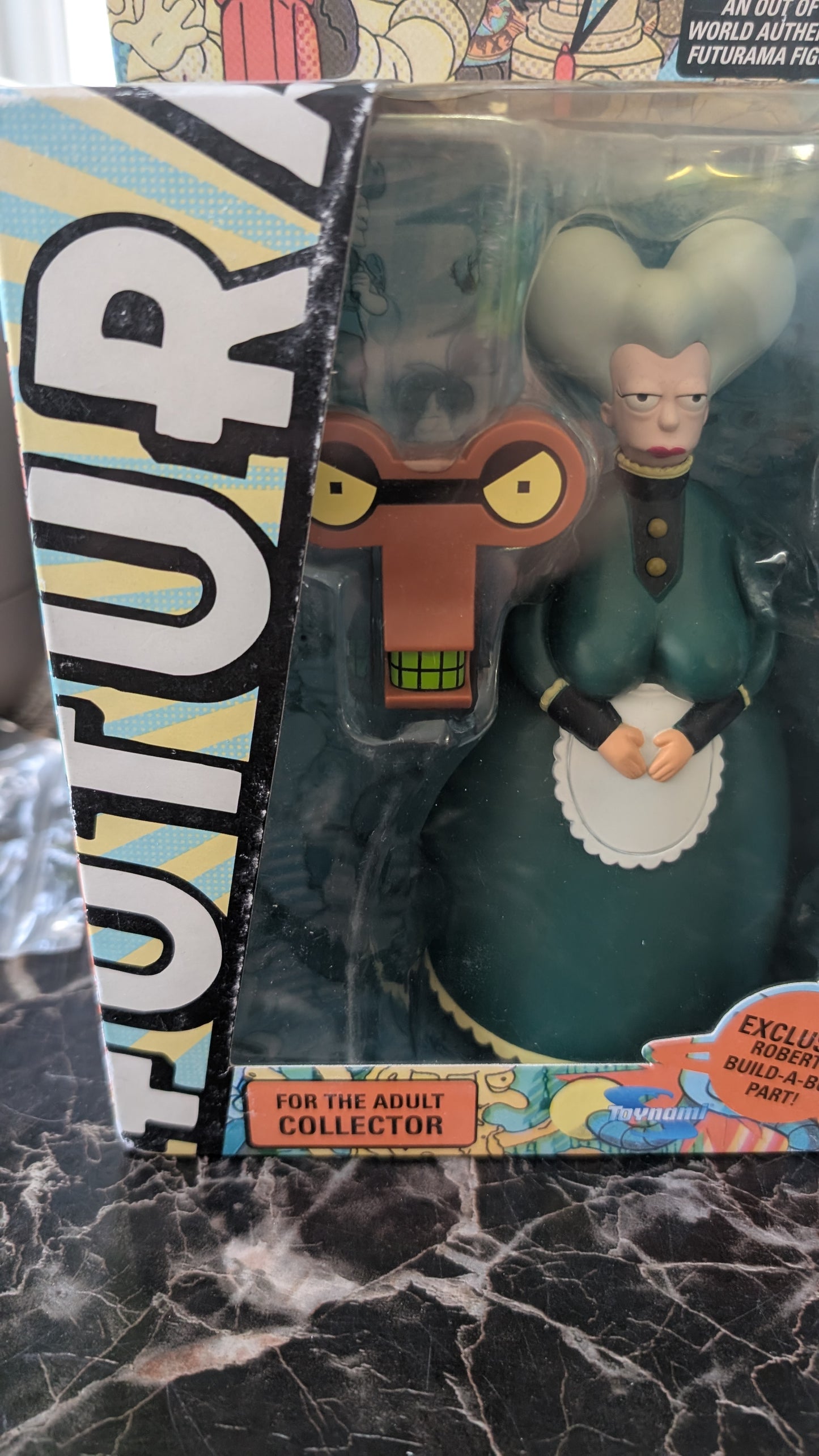 Futurama 2009 TOYNAMI Series MOM *Roberto Build-A-Bot* Action Figure NEW