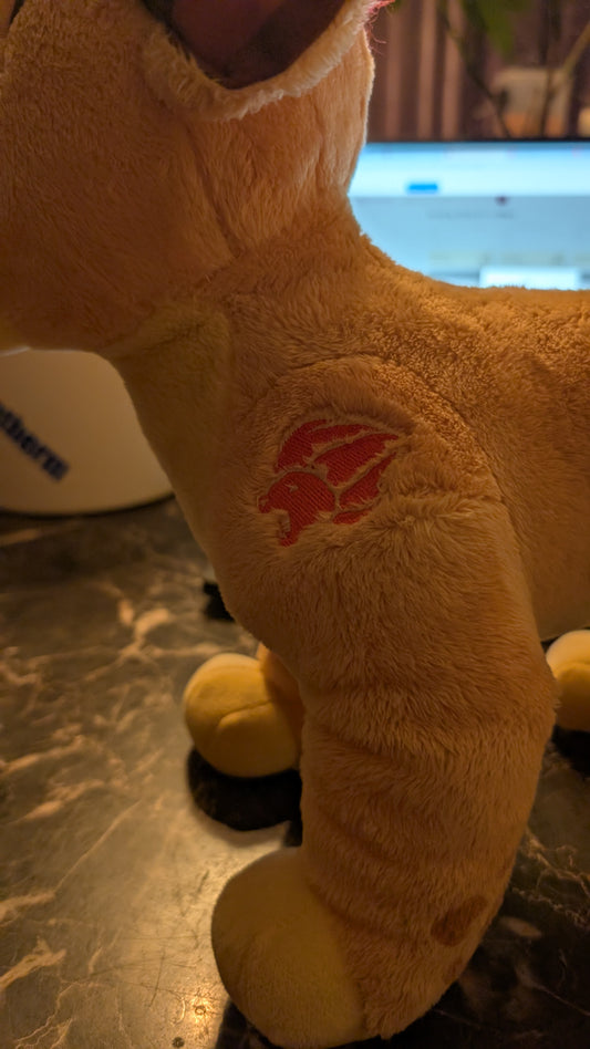 Disney Lion Guard Kion Plush Stuffed Animal Red Mane Simba Series 12” Toy