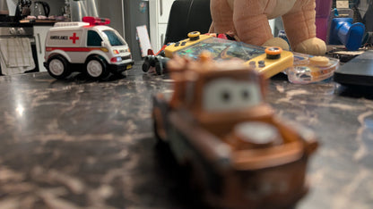 Disney Pixar Cars Tow Mater Diecast Tow Truck 1:55 Scale – cable guy – Loose