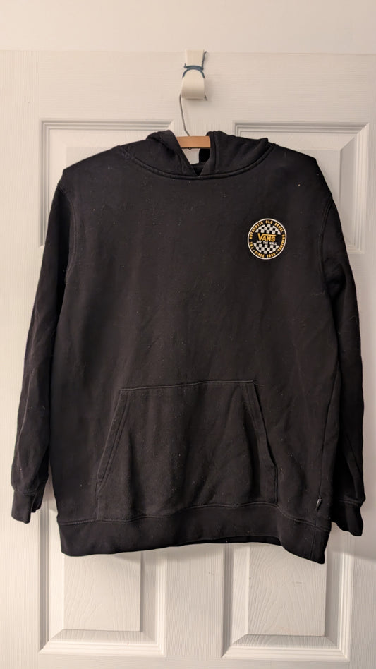 Vans Authentic Old Skool Hoodie Black Checker Logo woman XL