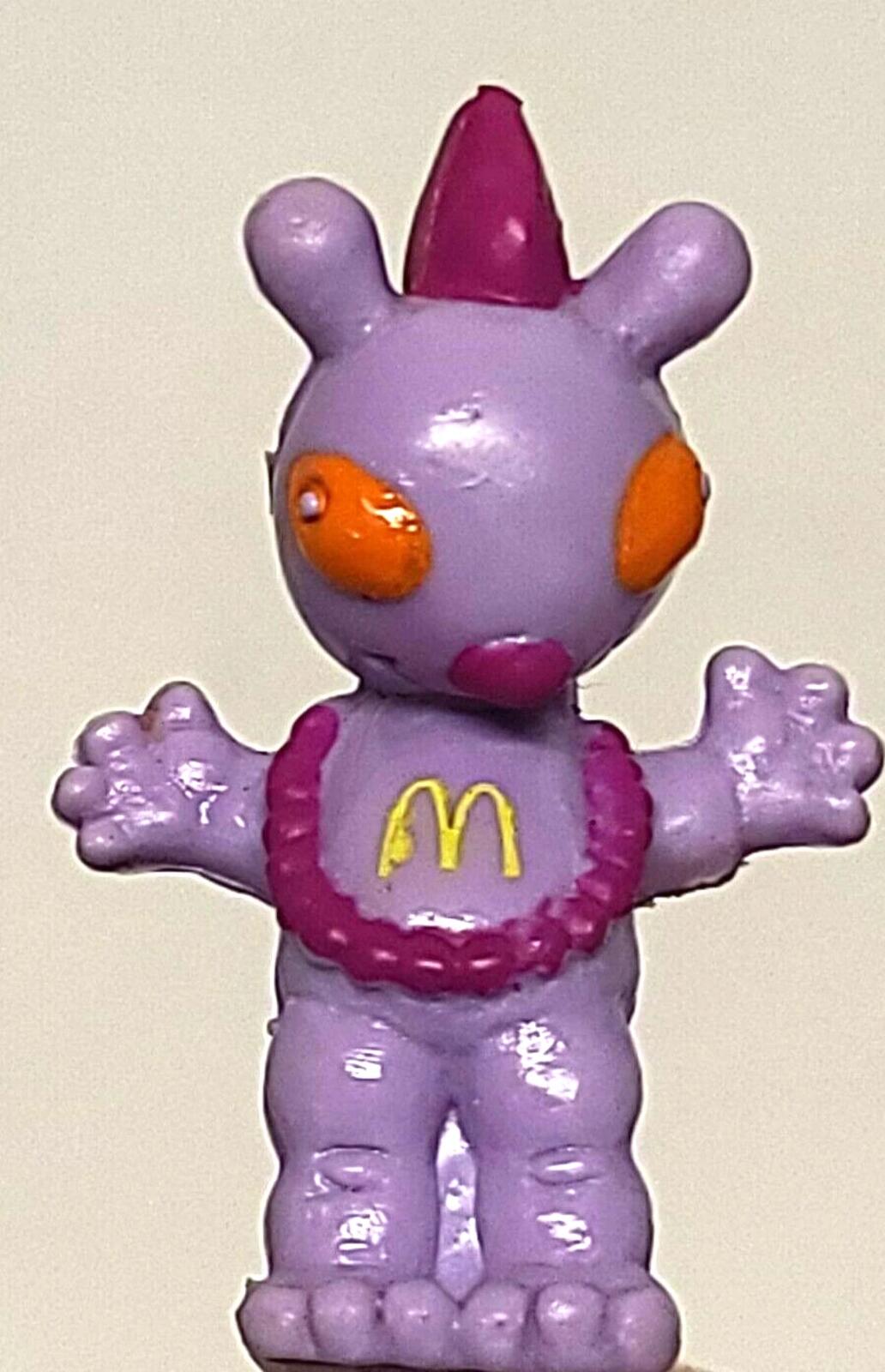 Purple Tyrannosaurus McDonalds T-Rex Dinosaur Happy Meal Toy Vtg 80s Tinosaurs