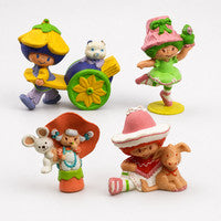 Vintage Strawberry Shortcake PVC Lot Apricot Almond Tea Cafe Ole Lime Chiffon