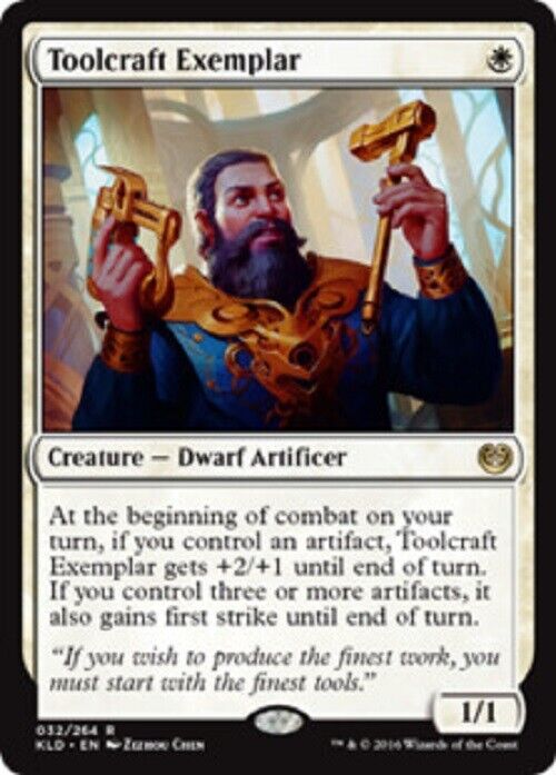 MTG MTG 1x Toolcraft Exemplar Kaladesh  Card Magic The Gathering