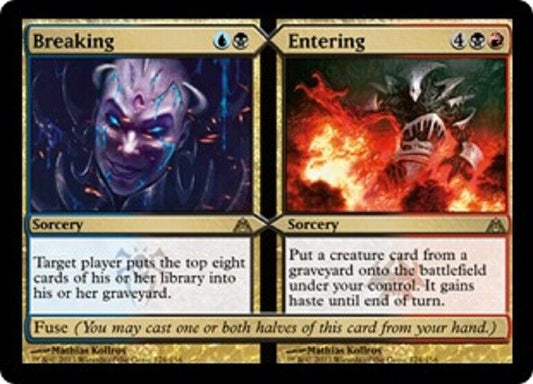 MTG MTG 1x   Breaking // Entering DGM Dragon's Maze  Magic The Gathering card