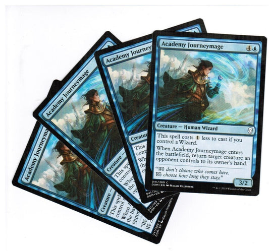 MTG MTG Academy Journeymage X4 4x Magic the GAthering cards NM