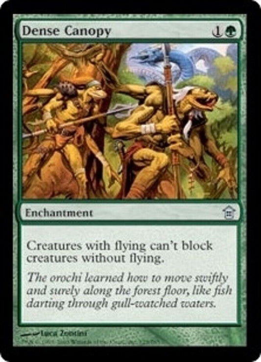 MTG MTG 1x  Dense Canopy  Saviors of kamigawa Card Magic The Gathering NM