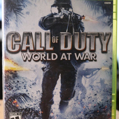 Call Of Duty: World At War (Xbox 360) No Manual