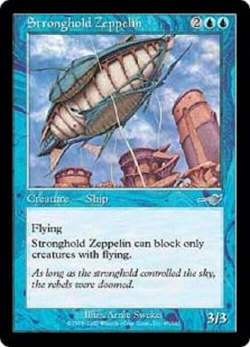 MTG MTG 1x Stronghold Zeppelin Nemesis  Card Magic The Gathering