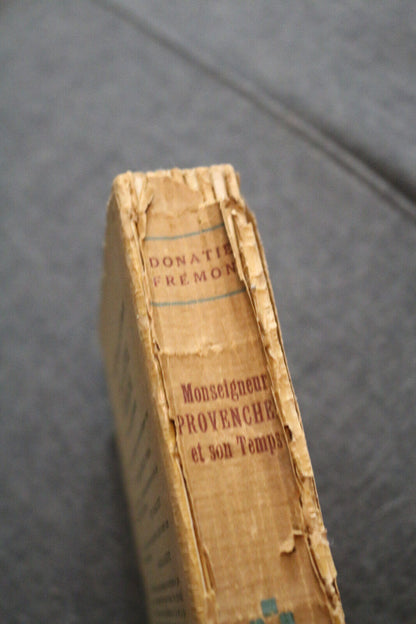 Donatien Fremont Monseigneur Provencher Et Son Temps 1935 Book Vintage French