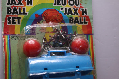 Vintage Imperial Jax n'Ball Case Mini Play Set Toy Jax & Ball With Tool Case Fun