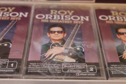 Roy Orbison: His Greatest Hits 3 Cassettes Tape Readers Digest Double Length New