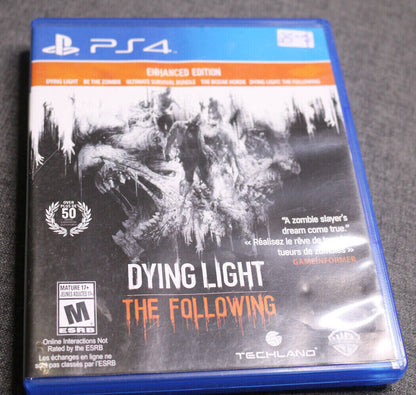 Dying Light: The Following -- Enhanced Edition (Sony Ps4, 2016)