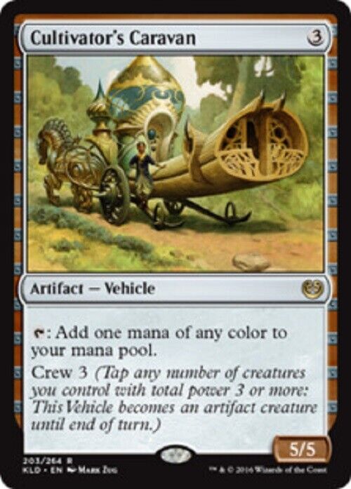 MTG MTG 1x  Cultivator's Caravan Kaladesh Card Magic The Gathering