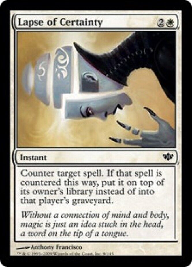 MTG MTG 1x Lapse of Certainty Conflux Card Magic The Gathering NM