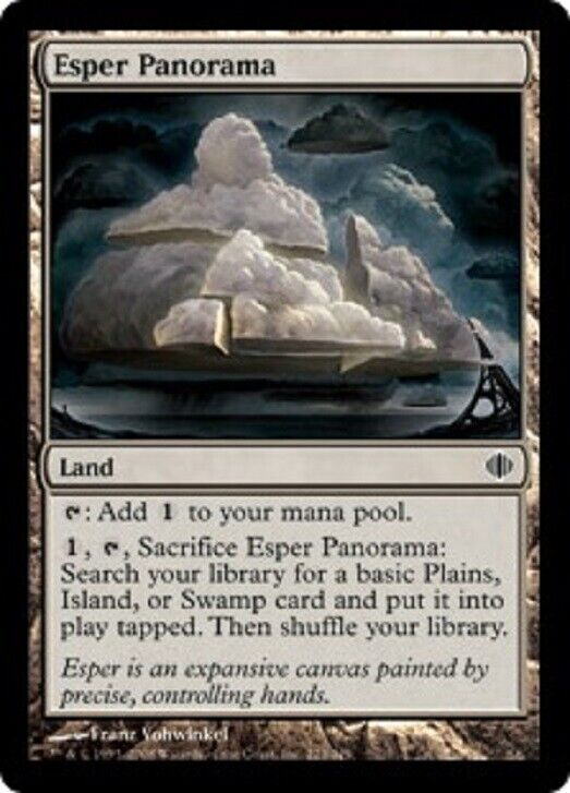 MTG MTG 1x Esper Panorama Shards of Alara cards Magic The Gathering