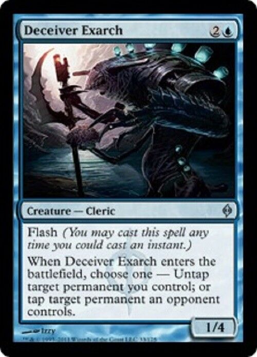 MTG MTG 1x Deceiver Exarch New Phyrexia card Magic The Gathering NM