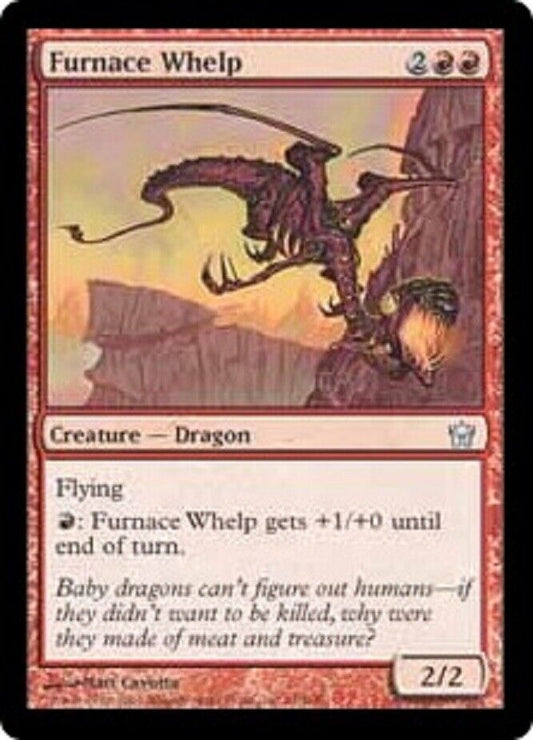 MTG MTG 1x  Furnace Whelp Fifth Dawn Card Magic The Gathering NM Pauper Commander