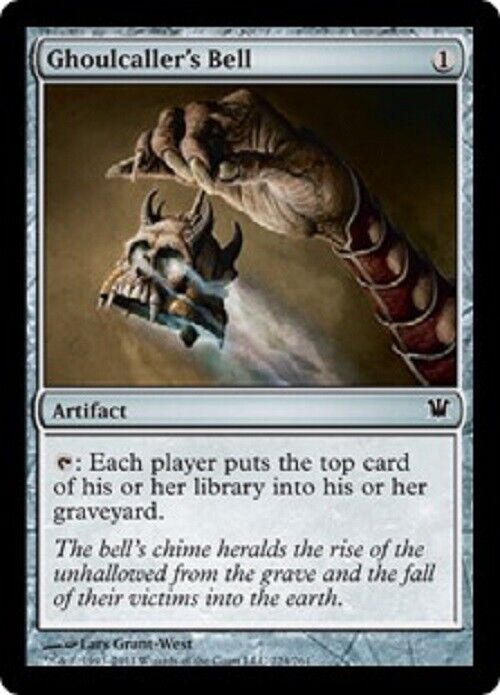 MTG MTG 1x Ghoulcaller's Bell Innistrad  card Magic The Gathering NM