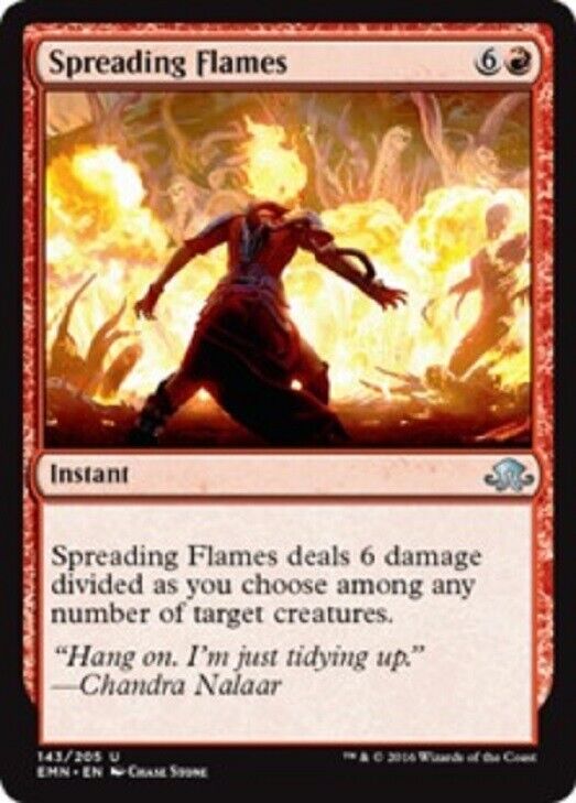 MTG MTG 1x spreading flames Eldritch Moon Magic the Gathering