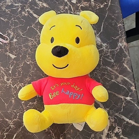 Hallmark 9" Disney Winnie The Pooh Stuffed Plush It'S Yourdaybee Happy Birthday