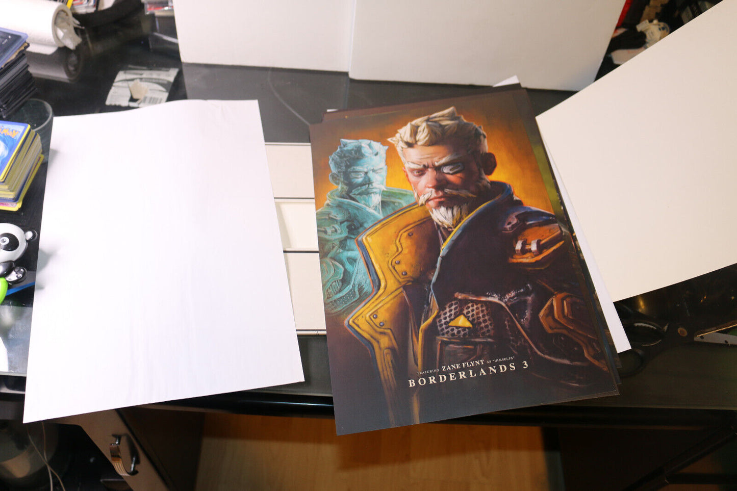 Borderlands 3 Diamond Loot Chest Collector'S Edition *Envelope With Lithographs