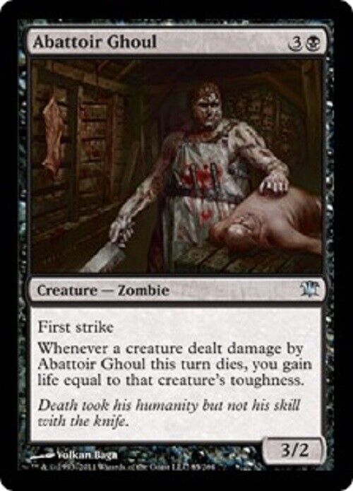 MTG MTG 1x Abattoir Ghoul Innistrad COMMANDER card Magic The Gathering