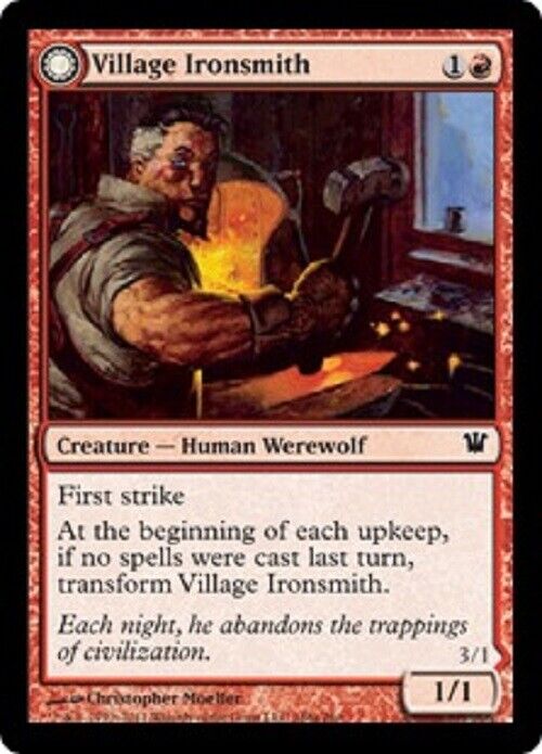 MTG MTG 1x Village Ironsmith Innistrad  Card Magic The Gathering