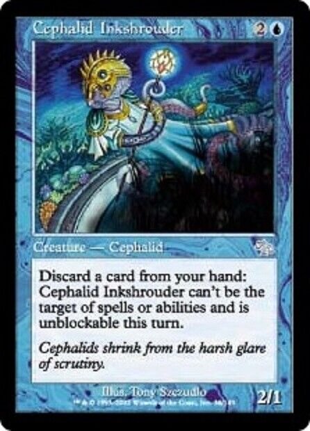 MTG Cephalid Inkshrouder Judgment  MTG Magic the gathering card 1x