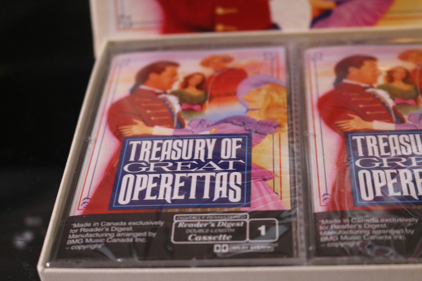 Treasury Of Great Operettas Reader'S Digest Cassettes Sealed Collector'S Edition