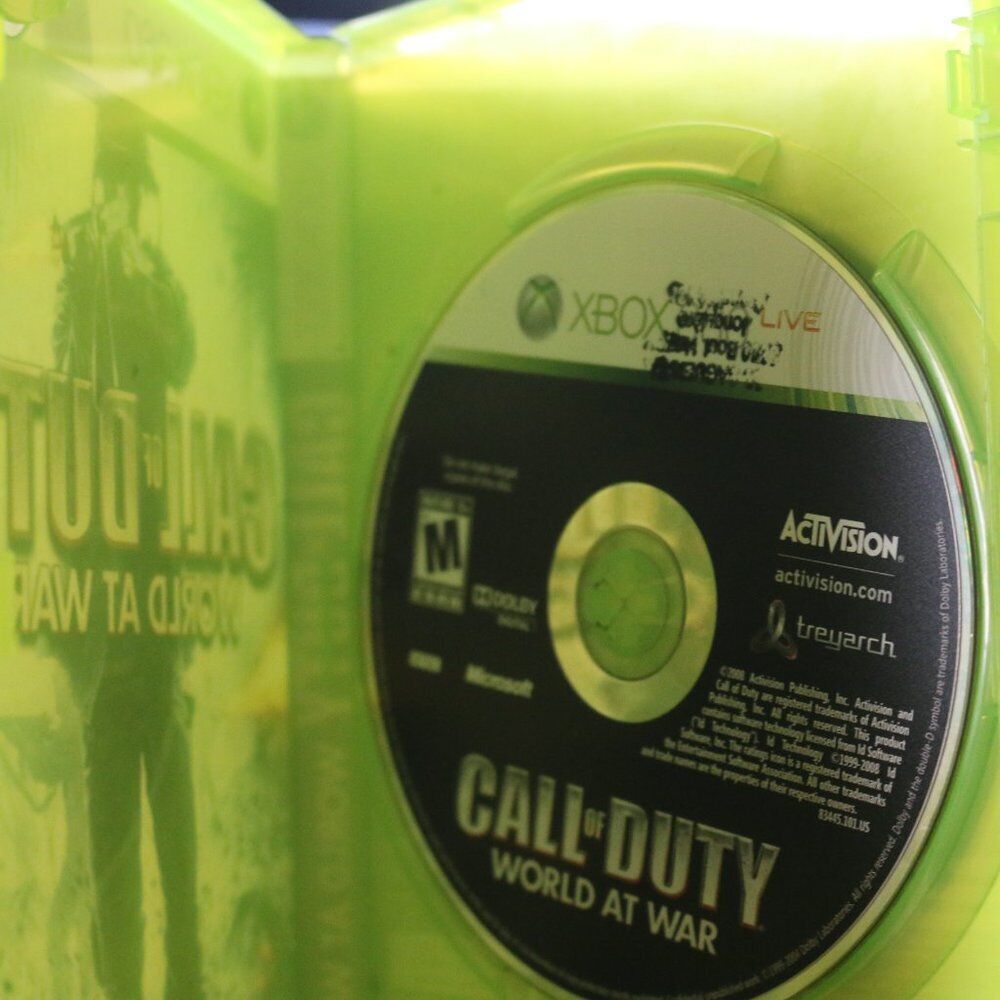 Call Of Duty: World At War (Xbox 360) No Manual