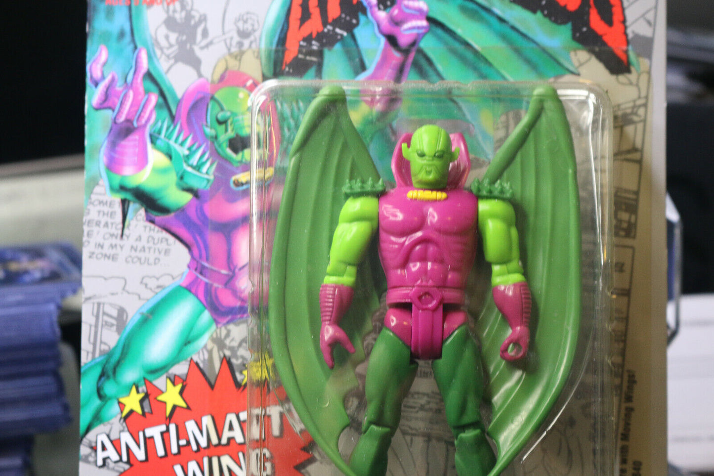 Annihilus Action Figure Toy Biz 1992 Marvel Super Heroes Boxed