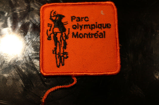 Vintage Shoulder Patche Souvenir Parc Olympique Olympic Montréal Canada Québec