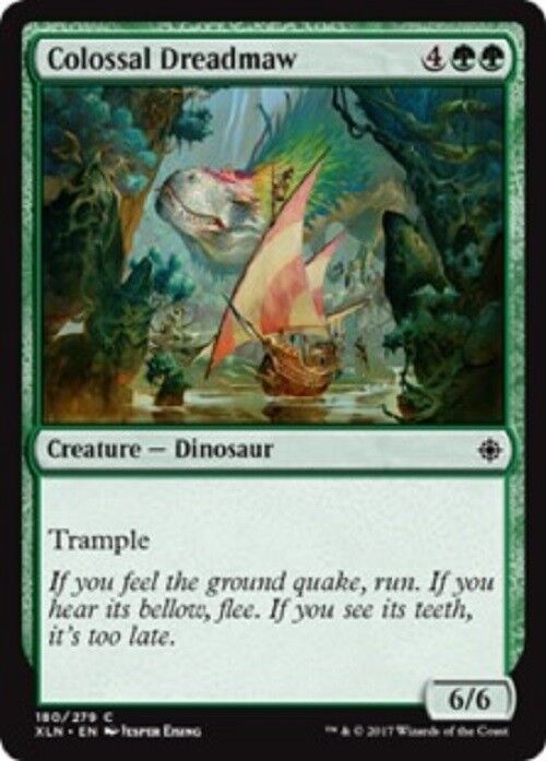 MTG 4x Colossal Dreadmaw NM Ixalan MTG Magic the gathering