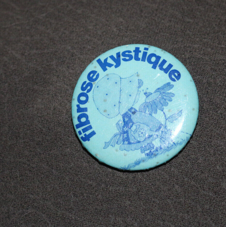 Bleu Fibrose Kystique Québec Buttons Pin Back Macaron