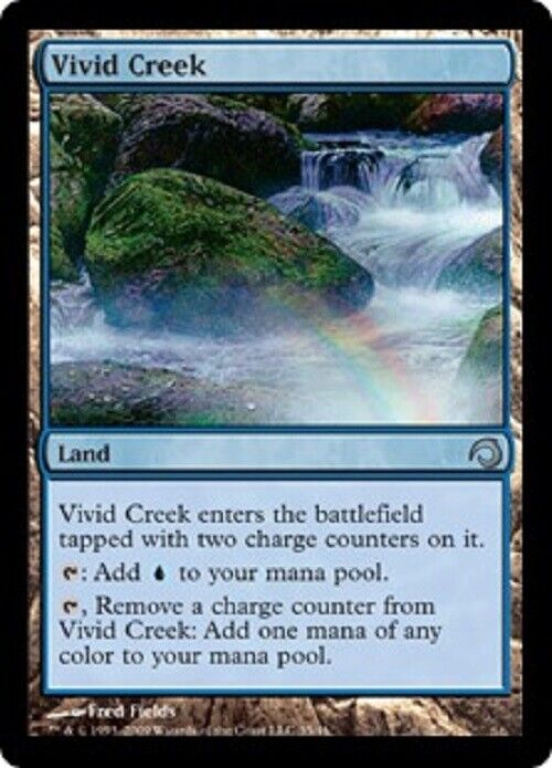 MTG MTG 1x Vivid Creek FOIL Premium Deck Series: Slivers Card Magic The Gathering