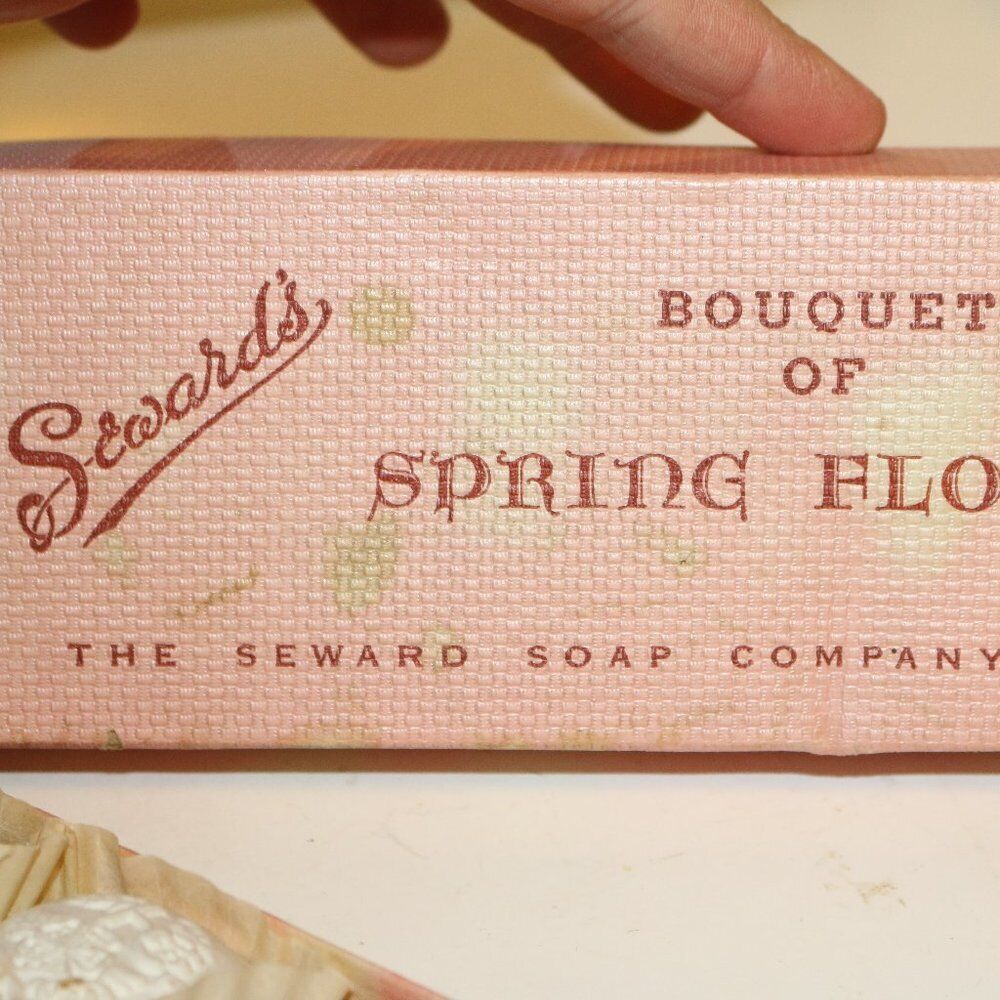 Lot 6 Rare Montréal Canada Siward'S Bouquet Of Spring Flowers Vintage Soap 1960S