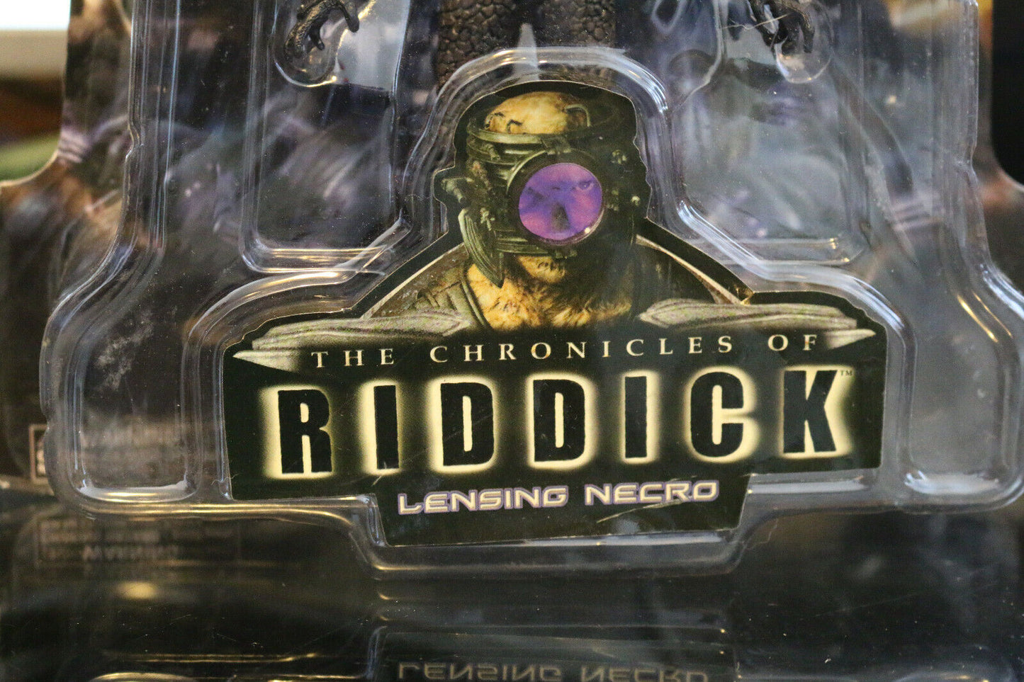 The Chronicles Of Riddick Lensing Necro Action Figure Sota Toys Rare toy sealed