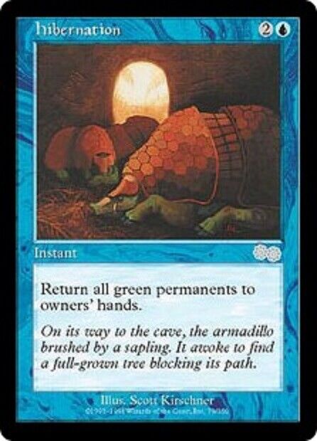 MTG Hibernation Urza's Saga  MTG Magic the gathering card 1x