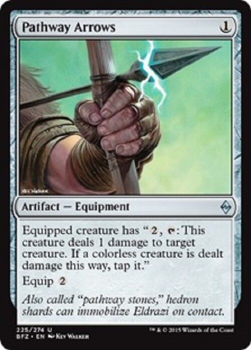 MTG MTG 1x Pathway Arrows Battle for Zendikar card Magic The Gathering NM