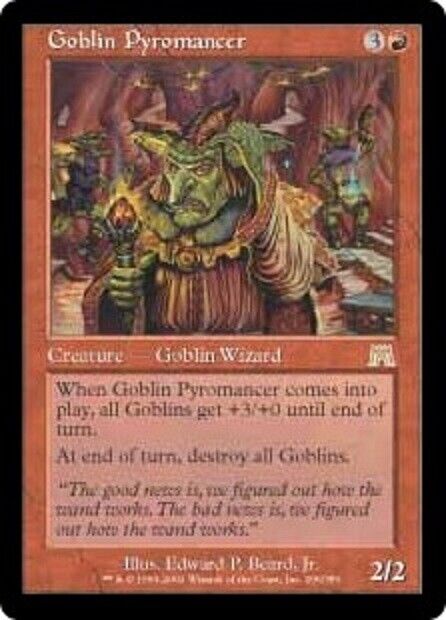 MTG 1x Goblin Pyromancer Onslaught card MTG Magic the Gathering