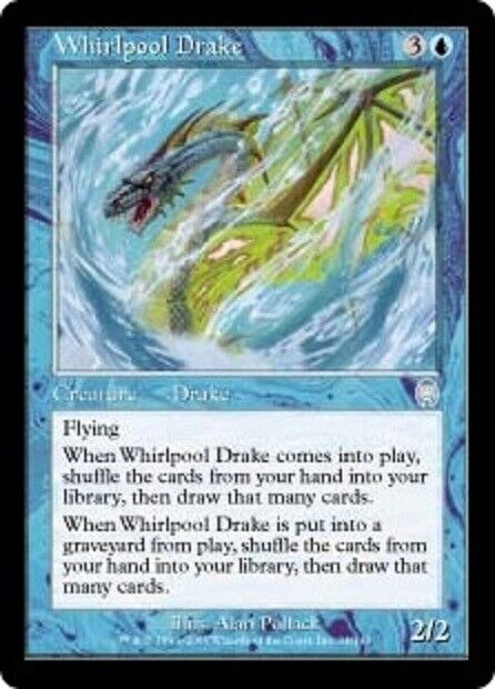 MTG Whirlpool Drake Apocalypse  MTG Magic the gathering card 1x