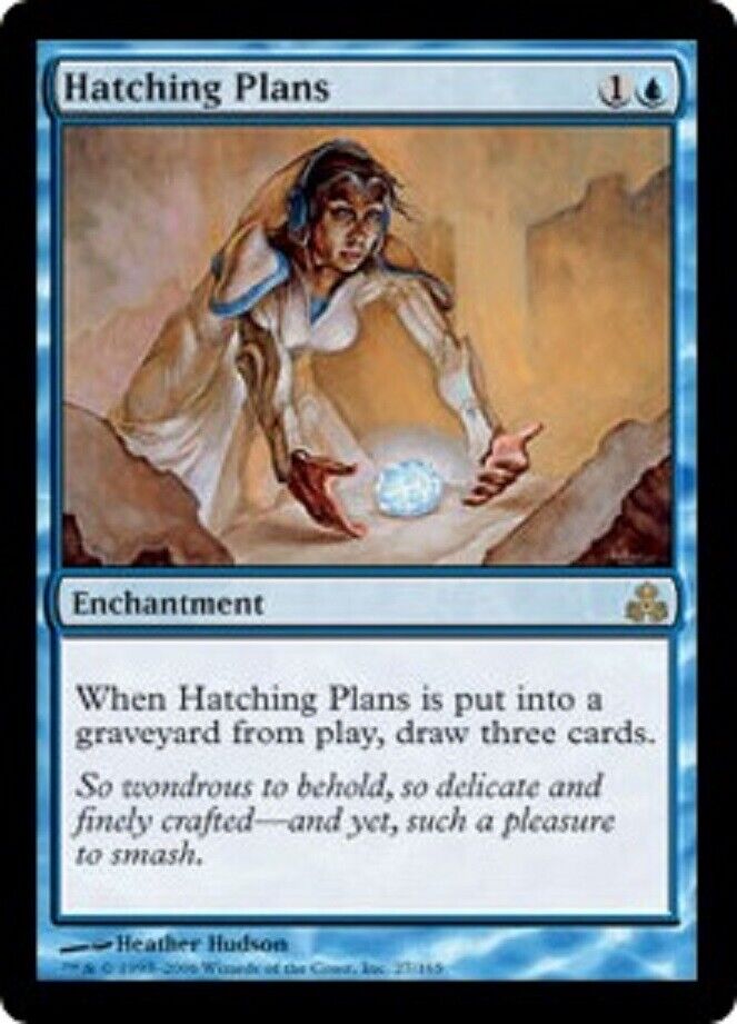 MTG MTG 1x Hatching Plans Guildpact NM Card Magic The Gathering