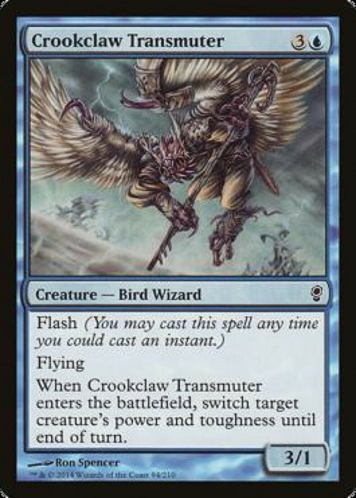 MTG 4x Crookclaw Transmuter Conspiracy NM MTG Magic the gathering