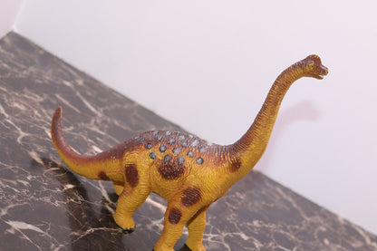 1991 Brachiosaurus Solid Rubber Pvc Plastic Dinosaur Figure Toy Model 10” Long