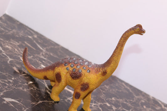 1991 Brachiosaurus Solid Rubber Pvc Plastic Dinosaur Figure Toy Model 10” Long
