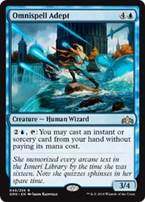 MTG MTG 1x Omnispell Adept Guilds of Ravnica MAGIC The Gathering card