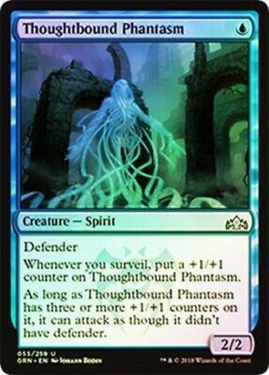 MTG 1x Thoughtbound Phantasm Foil Guilds of Ravnica card Magic the Gathering MTG