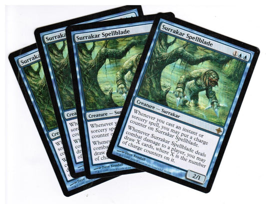 MTG MTG Surrakar Spellblade Rise of the Eldrazi lot4x Magic the GAthering Look cards