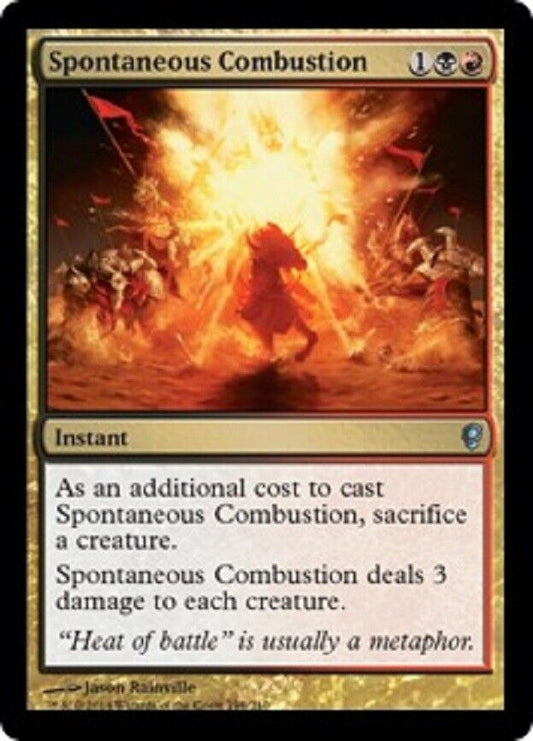 MTG MTG 1x Spontaneous Combustion Conspiracy Magic the GAthering CARD