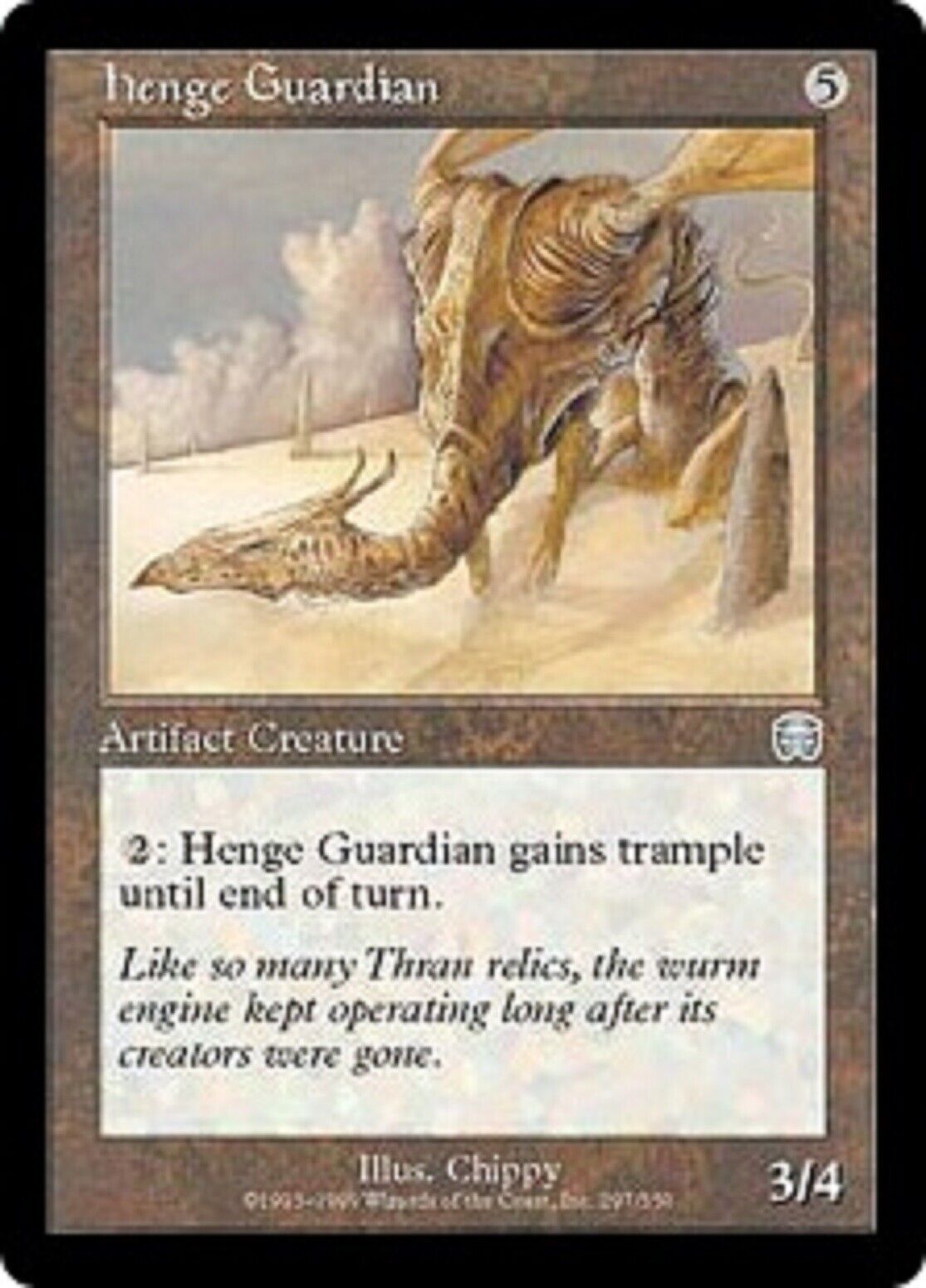 MTG MTG 1x Henge Guardian Mercadian Masques  Magic the Gathering card